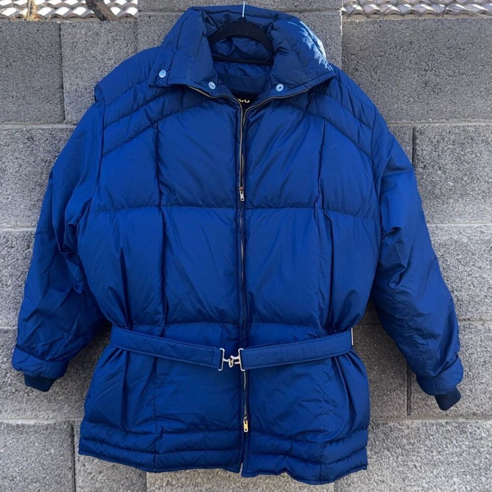 Vintage Tempco Down Winter Snow Ski Jacket  Size Med to Lg